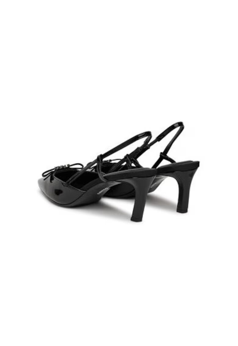 DKNY Sandale dama - K1568500 - Piele ecologica - Negru