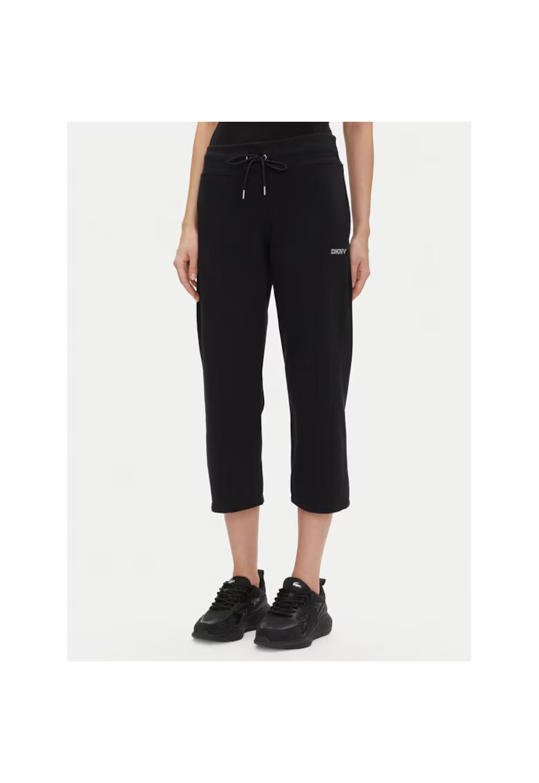 DKNY Sport Pantaloni de trening dama DP5P3624 - Bumbac/Poliester - Negru - Negru