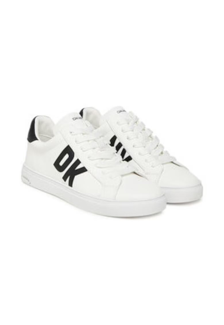 DKNY Tenisi dama - 305247926 - piele naturala - Alb