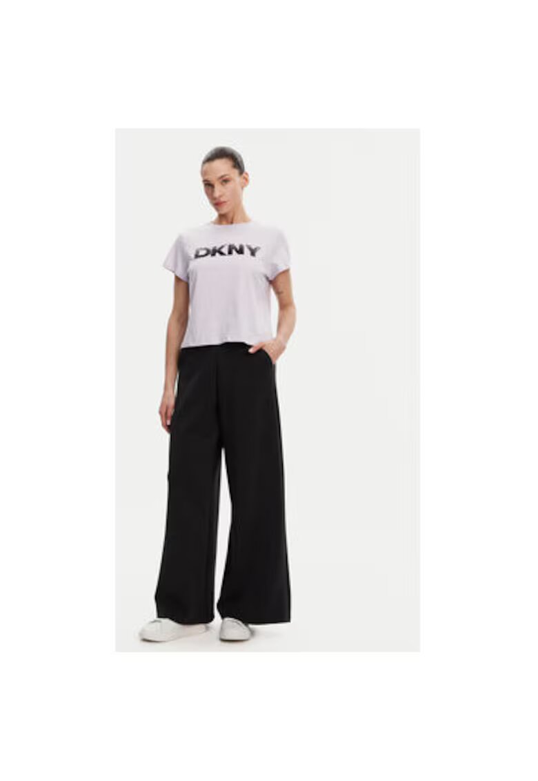 DKNY Tricou dama DP4T1035 - Bumbac - Mov - Mov