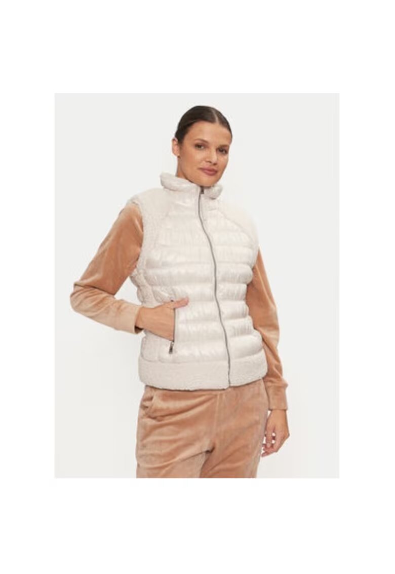 DKNY Vesta dama - 304906633 - Poliester/Nylon - Bej - Bej