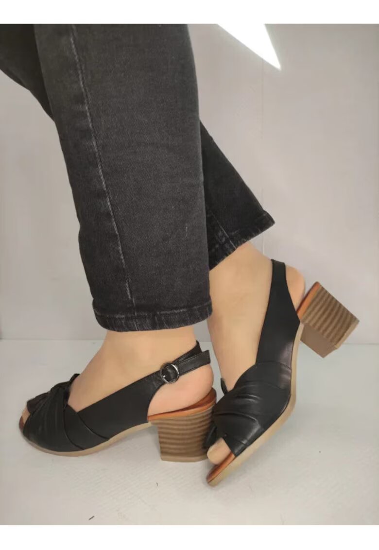 DOGATI Sandale Casual Dama 82-776 Negre - Negru - Negru