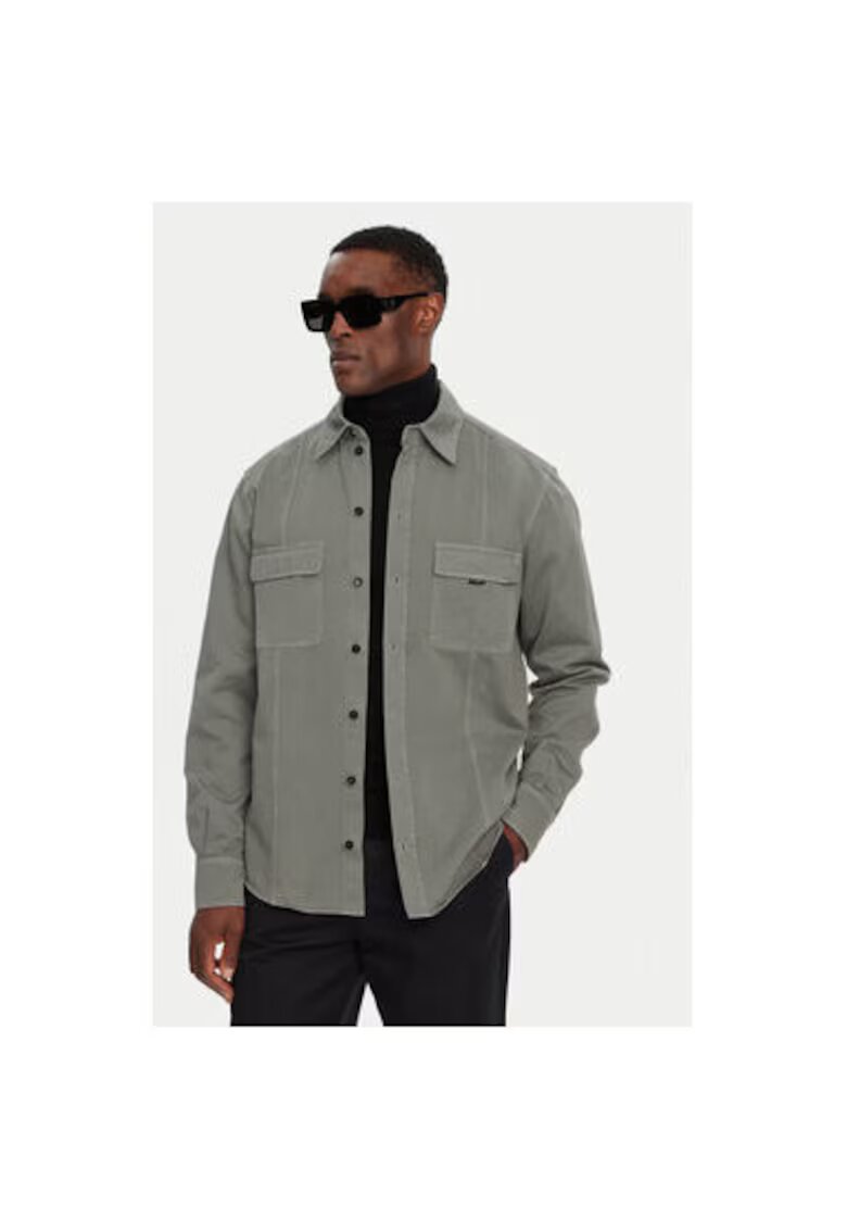 Dolce  Gabbana Camasa Barbati - 305315618 - Bumbac - Verde - Verde