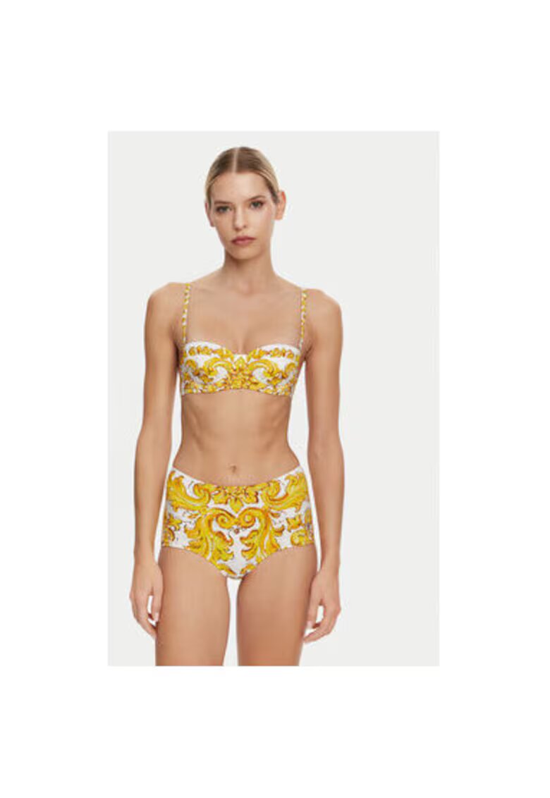 Dolce  Gabbana Costum de baie Dama - 305315229 - Poliamida - Elastan - Galben
