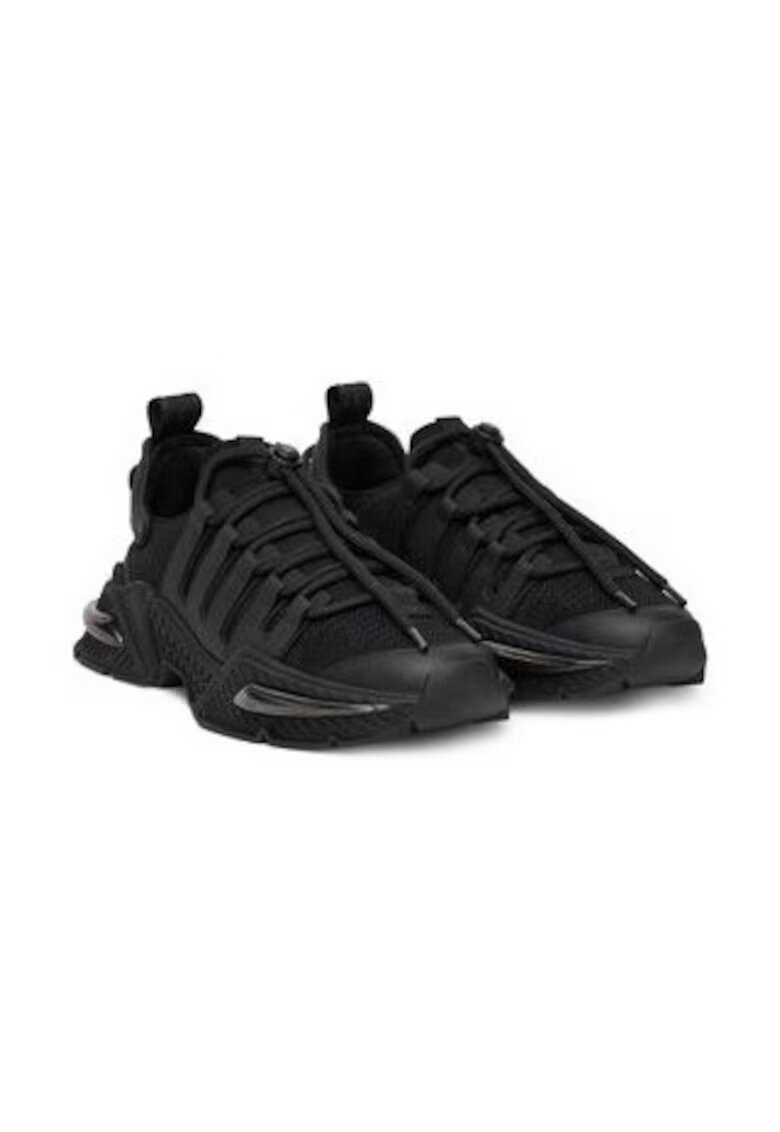 Dolce  Gabbana Pantofi sport barbati 305315861 - Textil - Negru - Negru