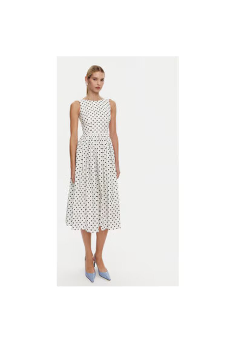 Dolce  Gabbana Rochie Dama - 305315441 - Bumbac - Alb - Alb