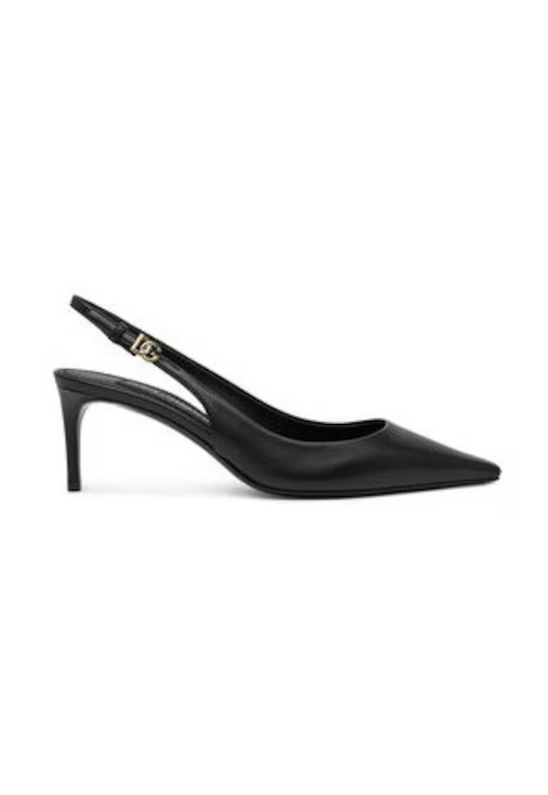Dolce  Gabbana Sandale dama 305315717 - Piele naturala - Negru - Negru