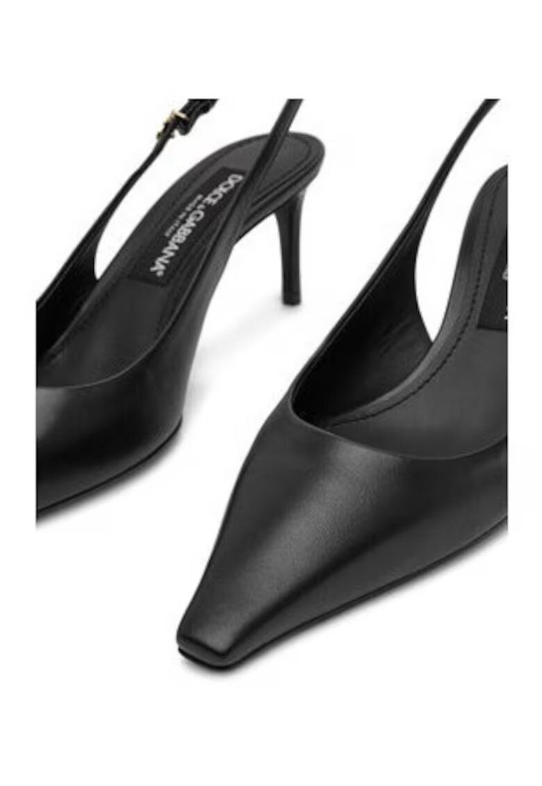 Dolce  Gabbana Sandale dama 305315717 - Piele naturala - Negru - Negru