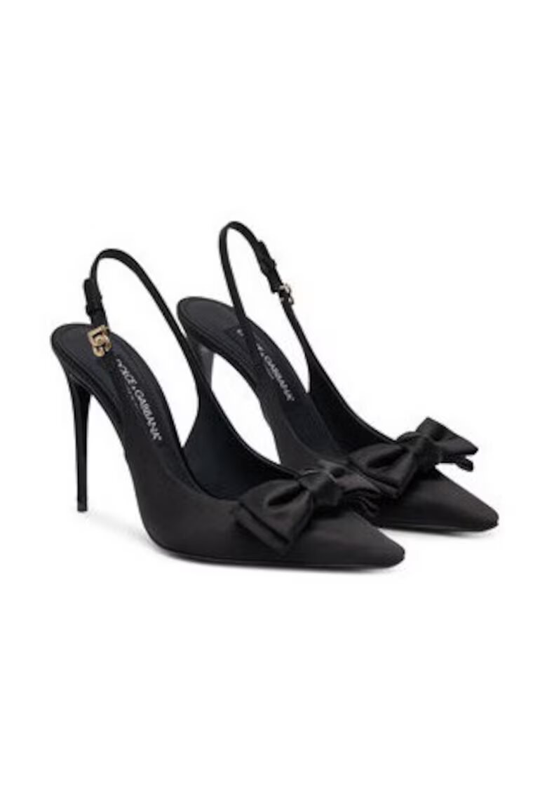 Dolce  Gabbana Sandale dama 305315731 - Textil - Negru - Negru