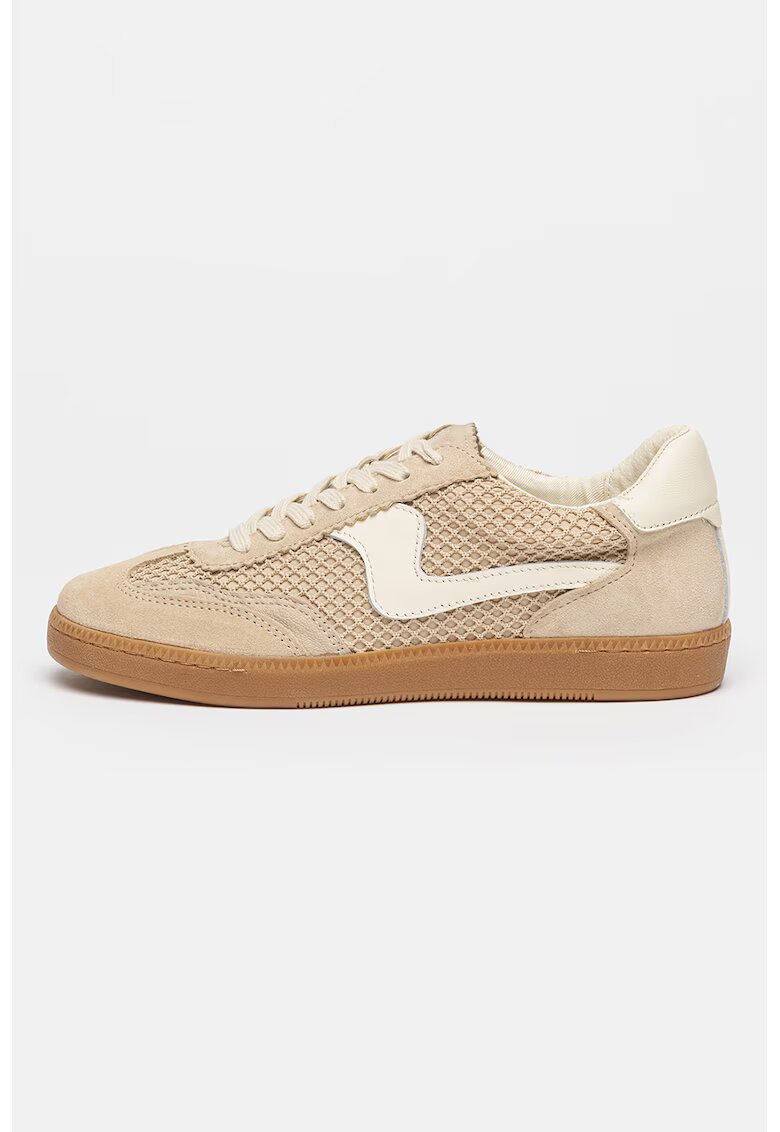 Dolce Vita Pantofi sport cu garnituri de piele intoarsa Notice