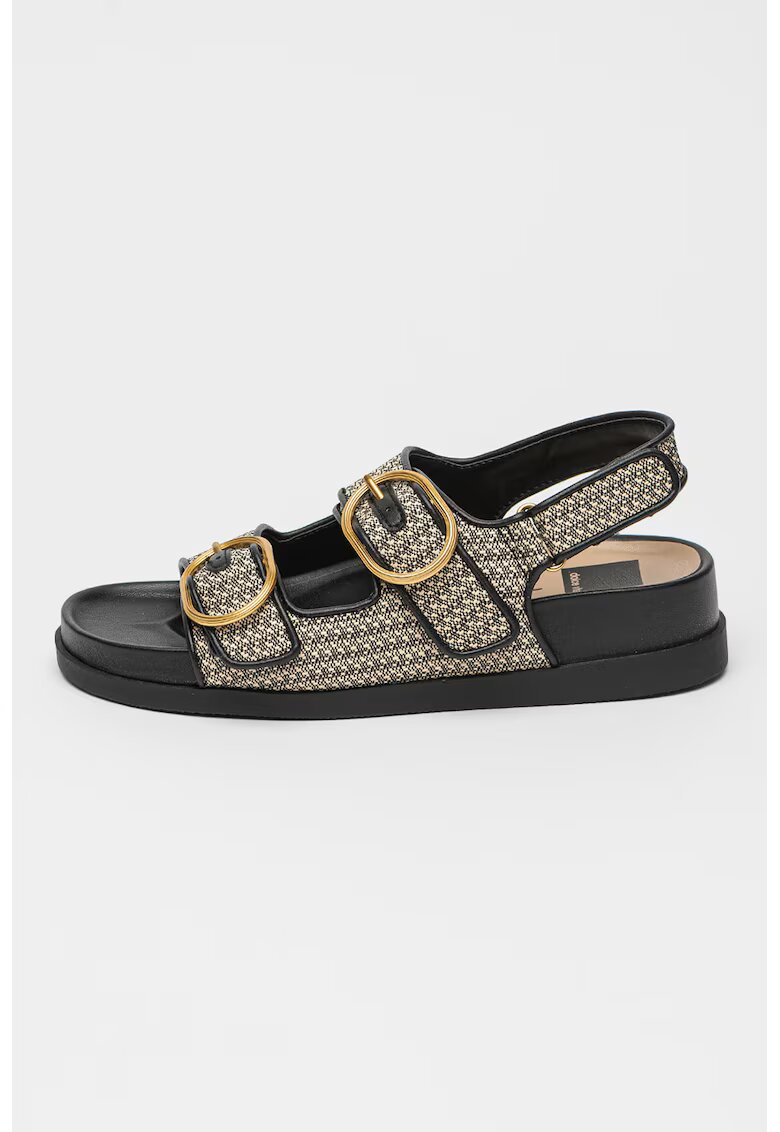 Dolce Vita Sandale cu barete cu catarame Starla - Negru/Bej