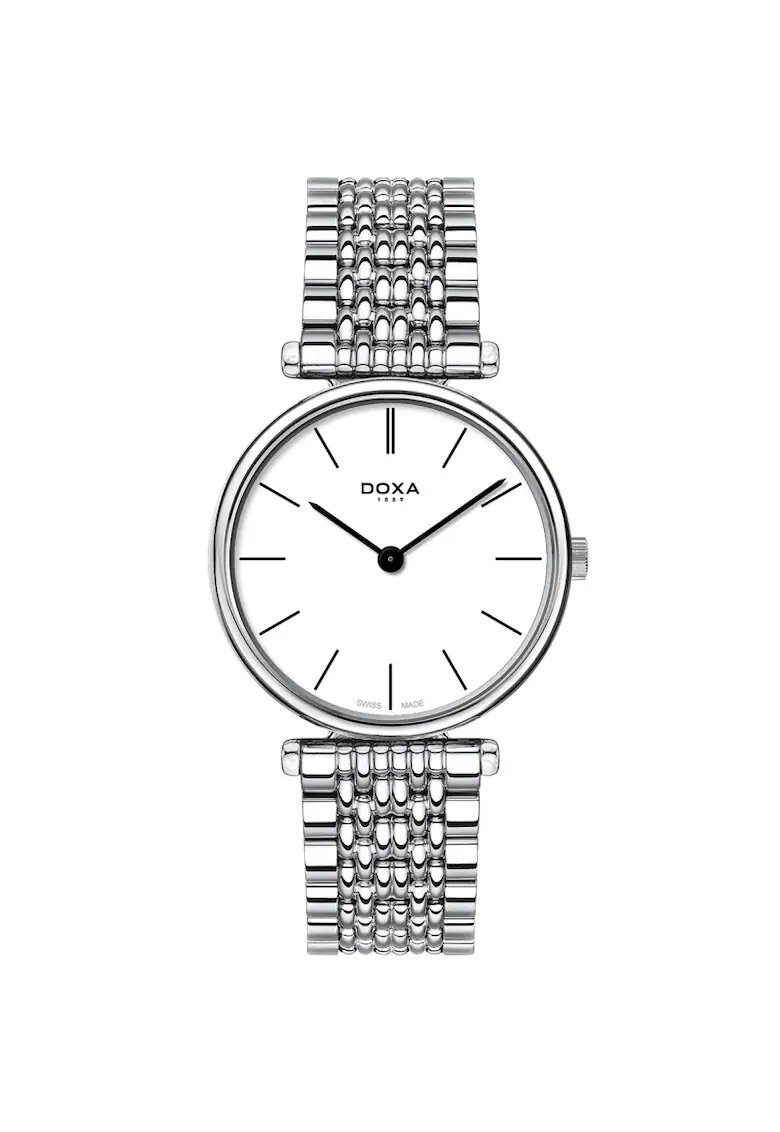 Doxa Ceas barbatesc 112.10.011.10 Quartz Argintiu