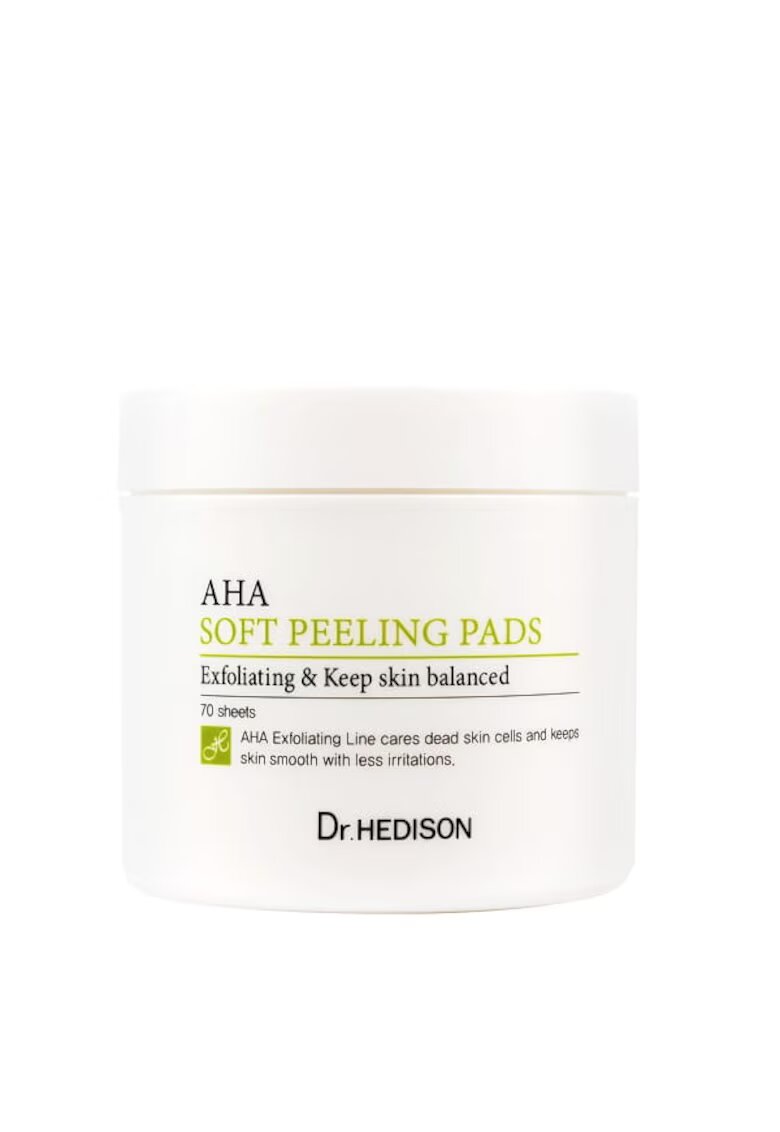 Dr HEDISON Aha - Vegan - Exfoliation - Daily - Peel-Off Pads - 70 pcs
