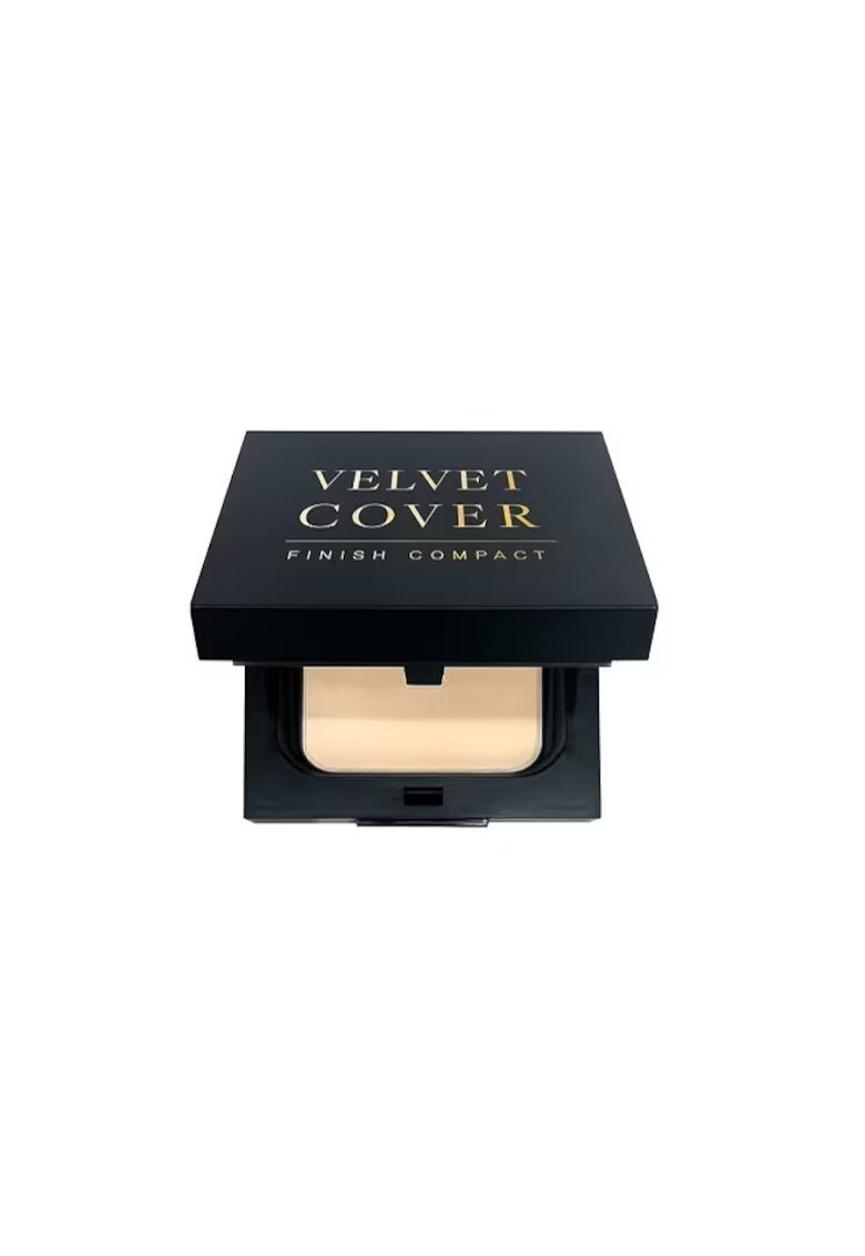 Dr HEDISON Pudra Compacta Velvet Cover Finish - Finisaj Mat - 21 - Bej Luminos - 14 g