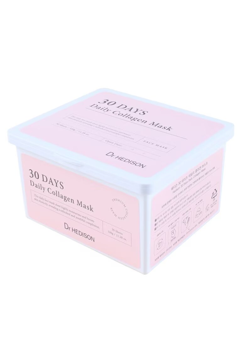 Dr HEDISON Set masti tip servetel cu Colagen Daily Collagen Mask 30 bucati