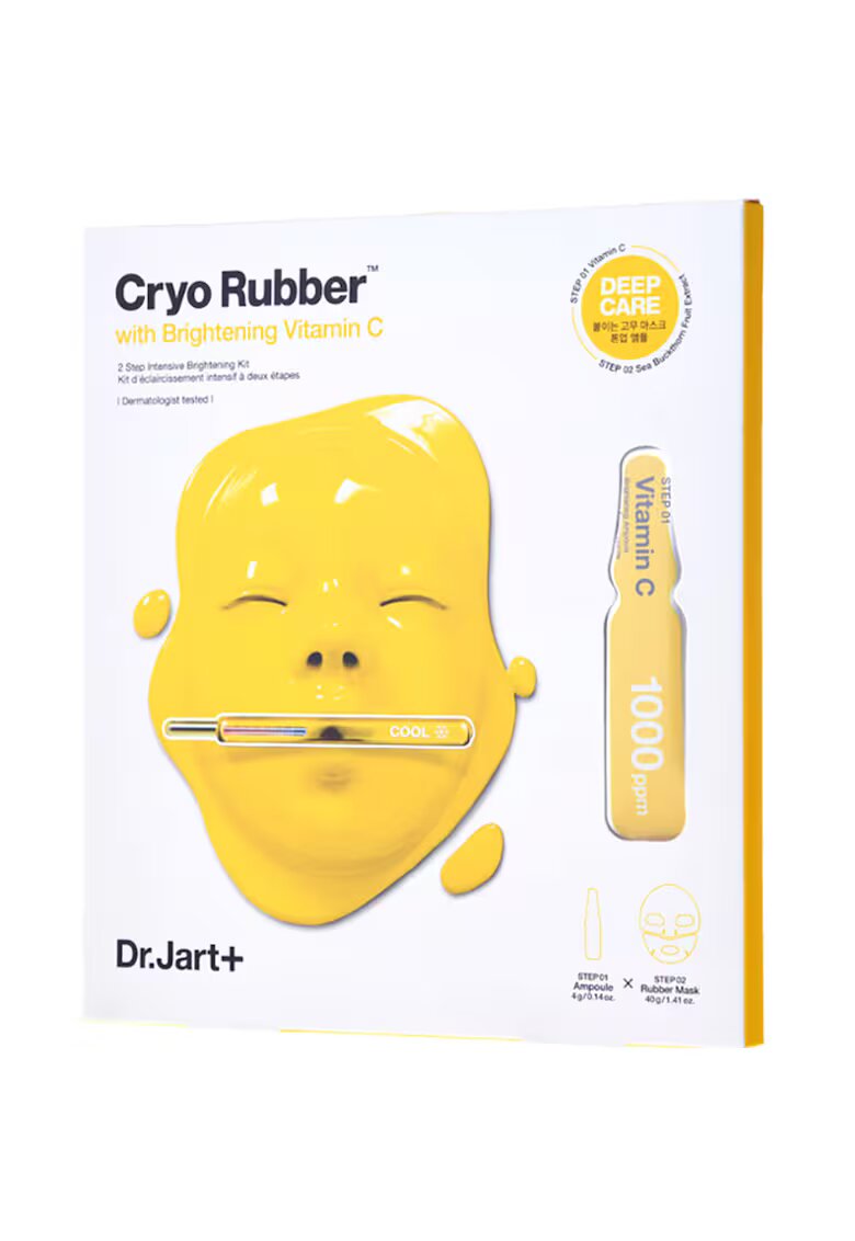Dr Jart Masca de fata Dr.Jart+ Cryo Rubber cu Vitamina C pentru stralucire 4 gr x 40 gr