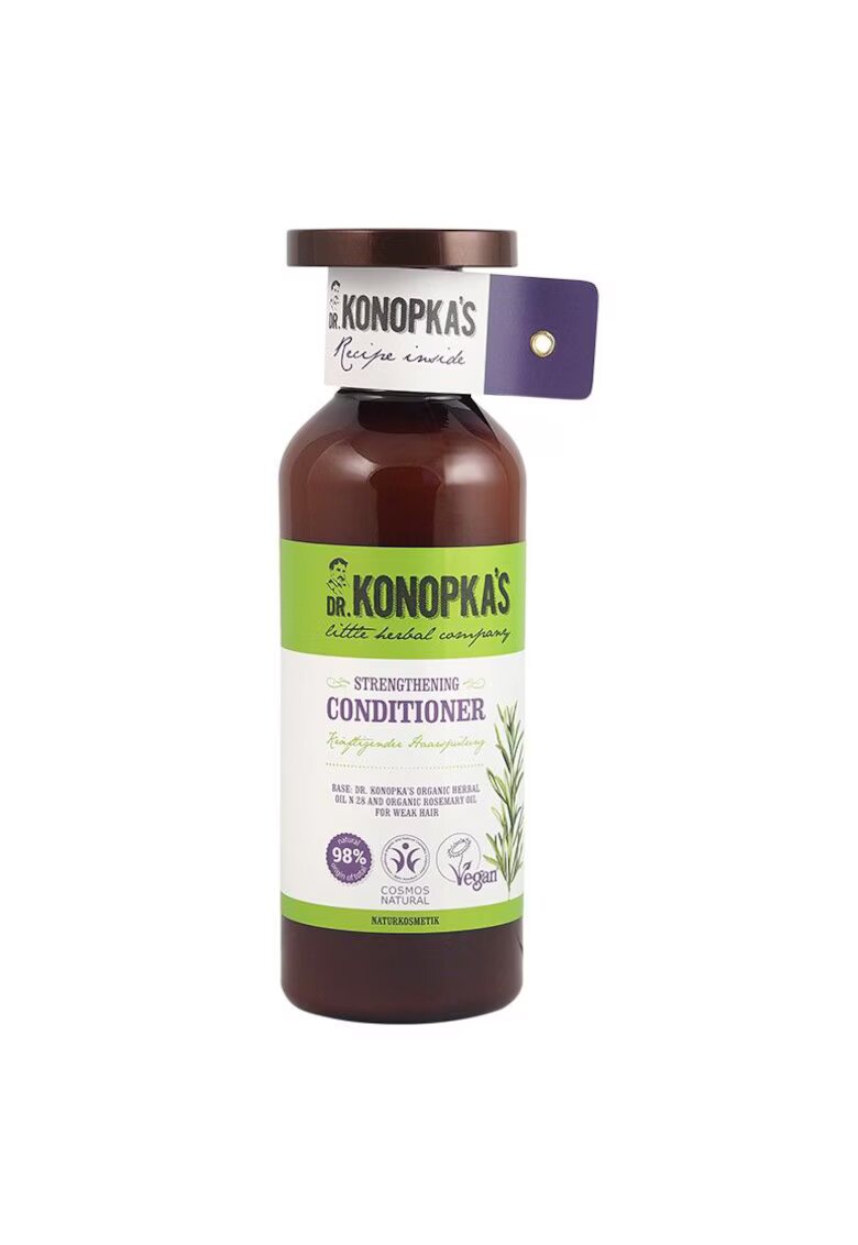 DR KONOPKAS LITTLE HERBAL COMPANY Balsam fortifiant pentru par fragil - 500 ml