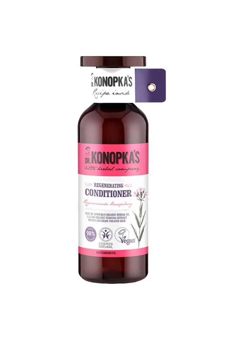 DR KONOPKAS LITTLE HERBAL COMPANY Balsam regenerant pentru par uscat si vopsit - 500 ml