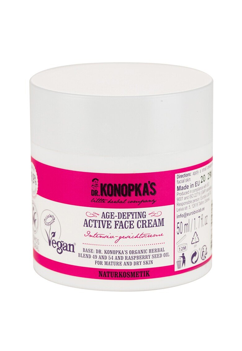 DR KONOPKAS LITTLE HERBAL COMPANY Crema de fata antirid pentru ten uscat si matur - 50 ml
