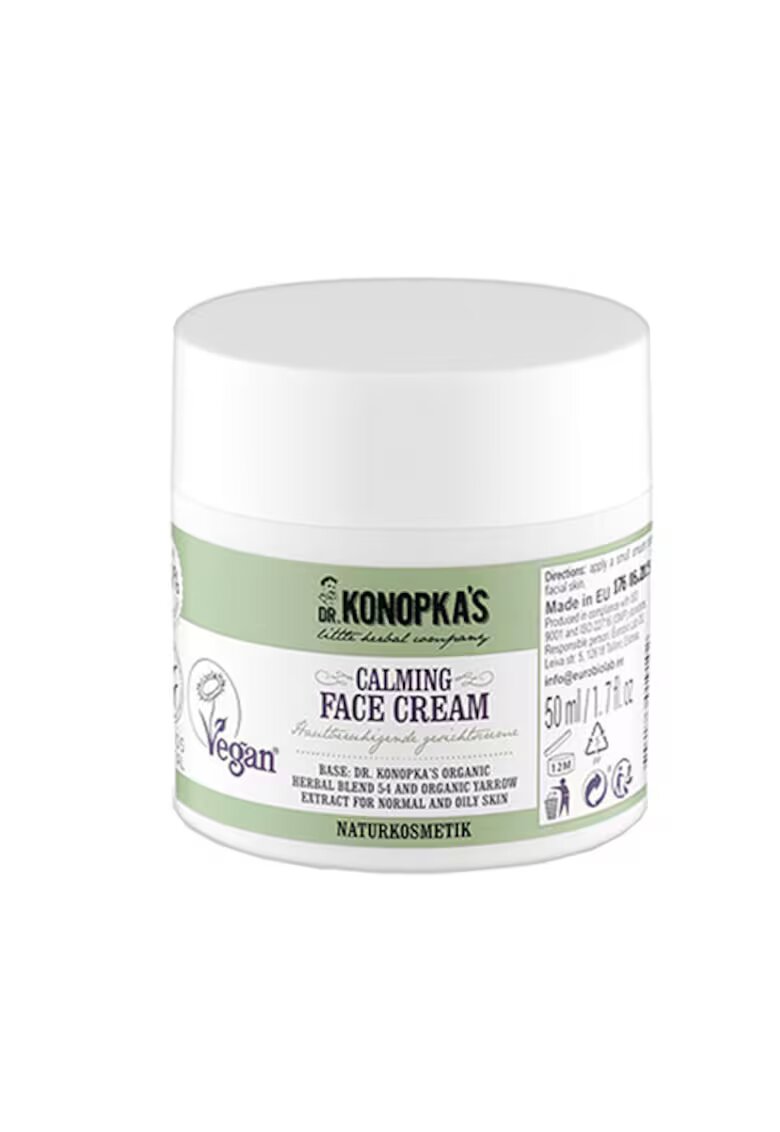DR KONOPKAS LITTLE HERBAL COMPANY Crema de fata cu efect calmant Unisex 50 ml