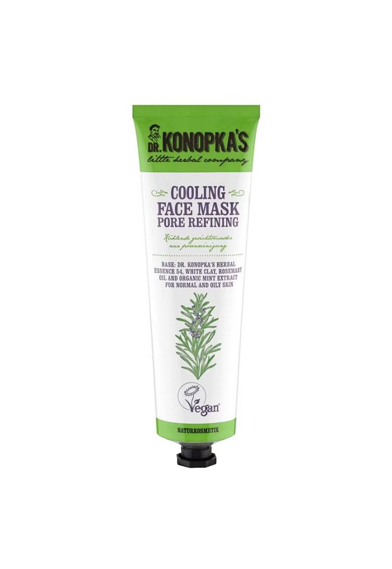 DR KONOPKAS LITTLE HERBAL COMPANY Masca pentru diminuarea porilor cu efect racoritor - 75 ml