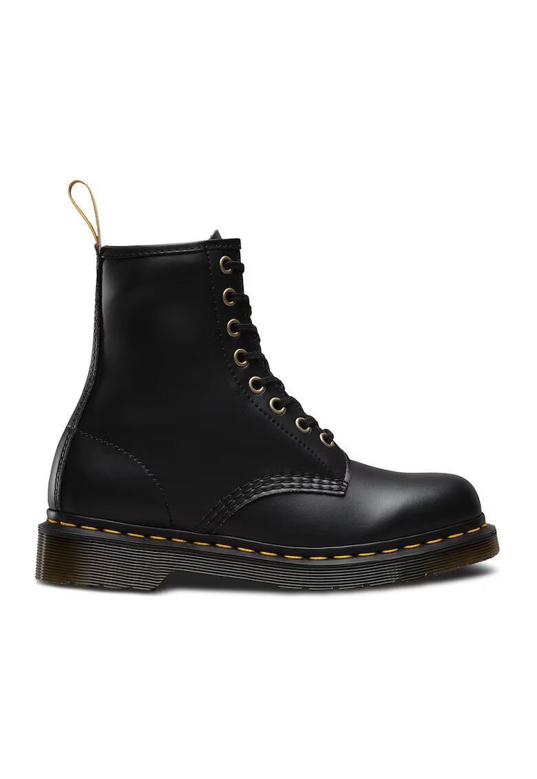 Dr Martens Bocanci unisex din piele ecologica - Negru