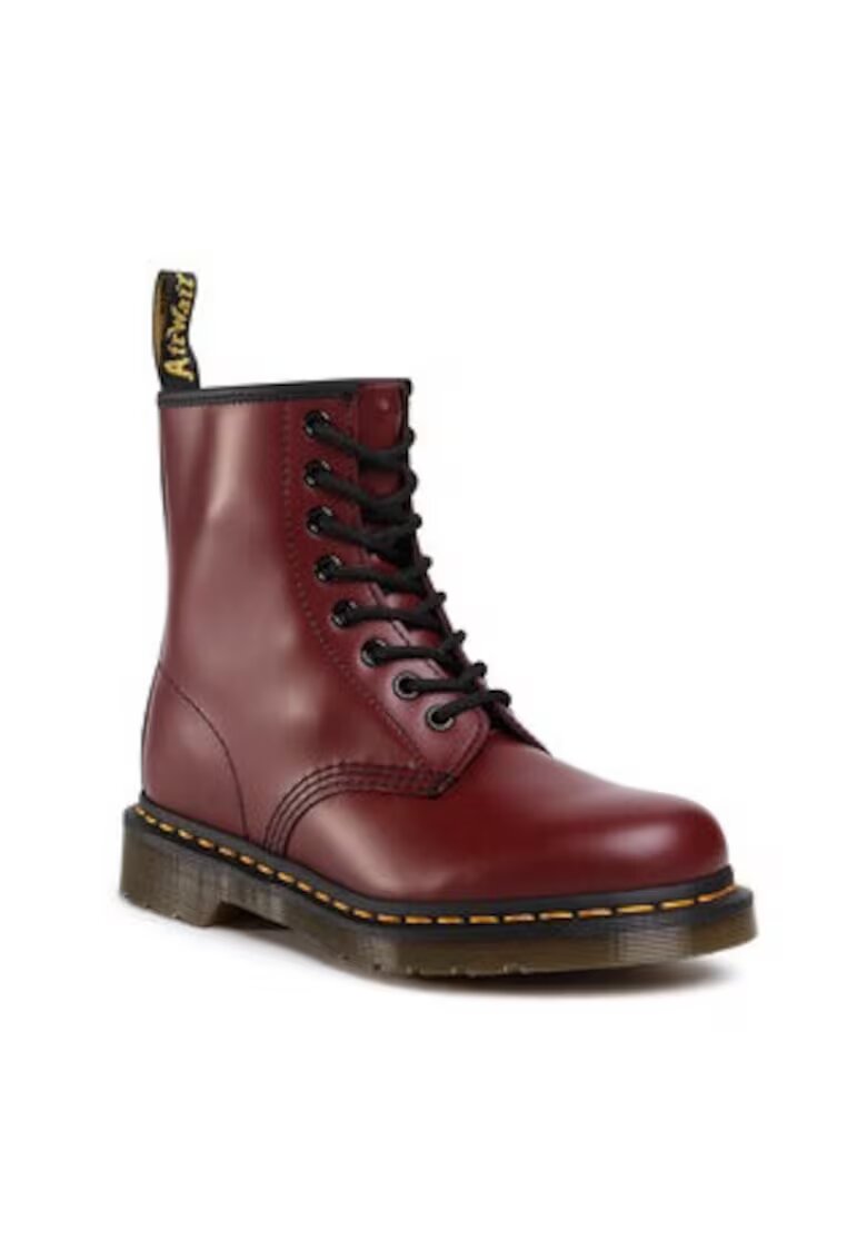 Dr Martens Ghete barbati 1460 Smooth - piele naturala - 87794 - Visiniu