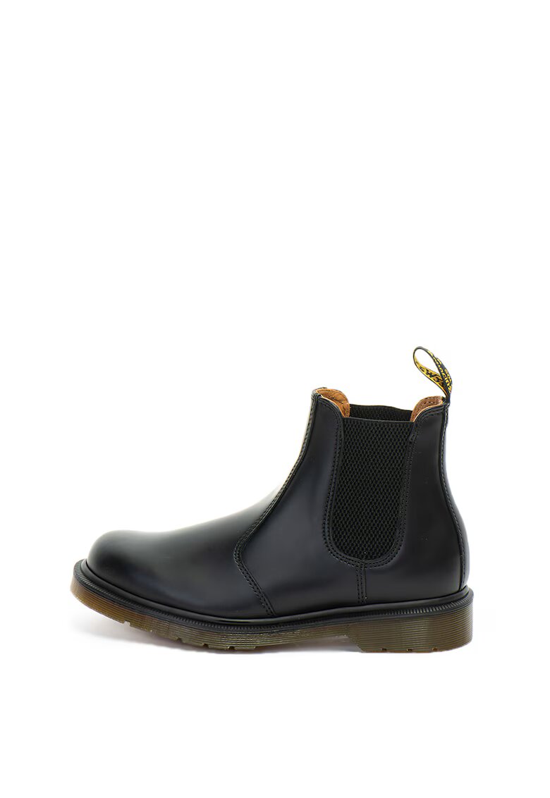 Dr Martens Ghete Chelsea de piele - cu aspect cauciucat Icons