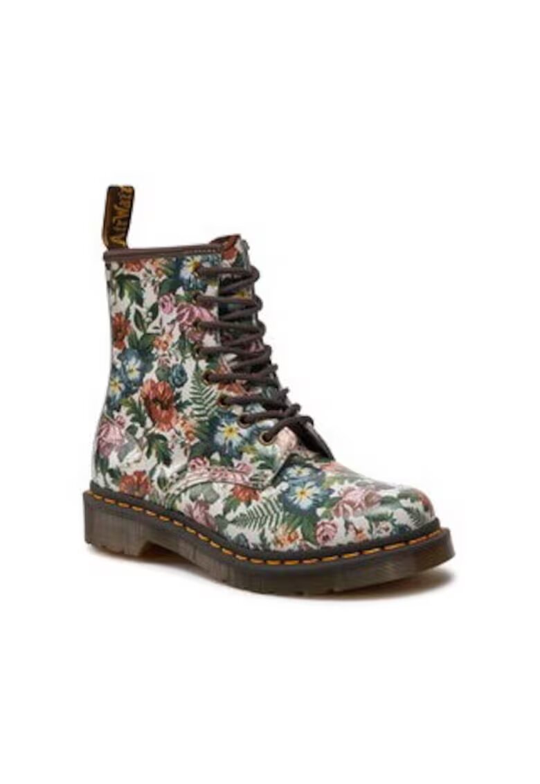 Dr Martens Ghete dama 1460 English Garden - piele - multicolor