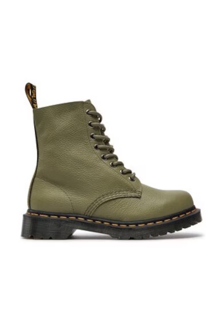 Dr Martens Ghete dama 1460 Pascal - piele - verde