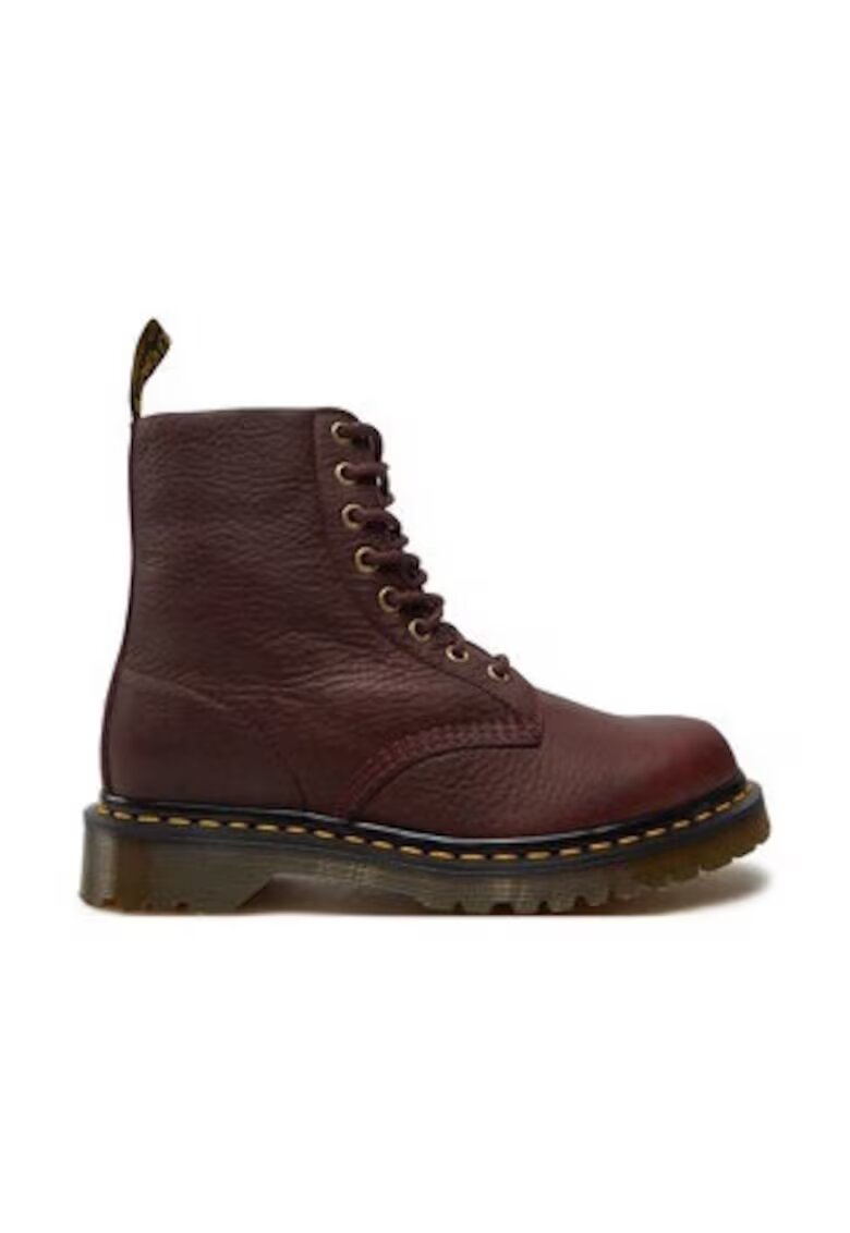 Dr Martens Ghete dama 1460 Wl - piele - visiniu