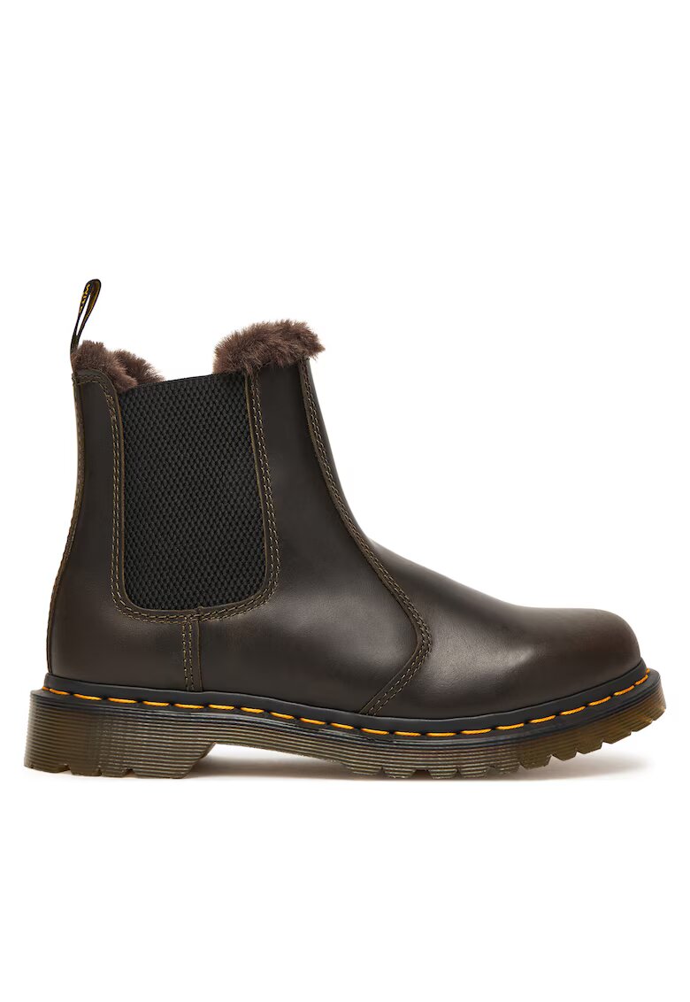 Dr. Martens Ghete dama Leonore DM41415 - piele naturala - maro