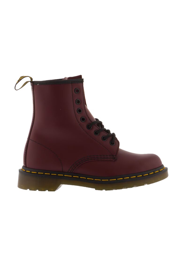 Dr Martens Ghete dama - Piele naturala - Visiniu -