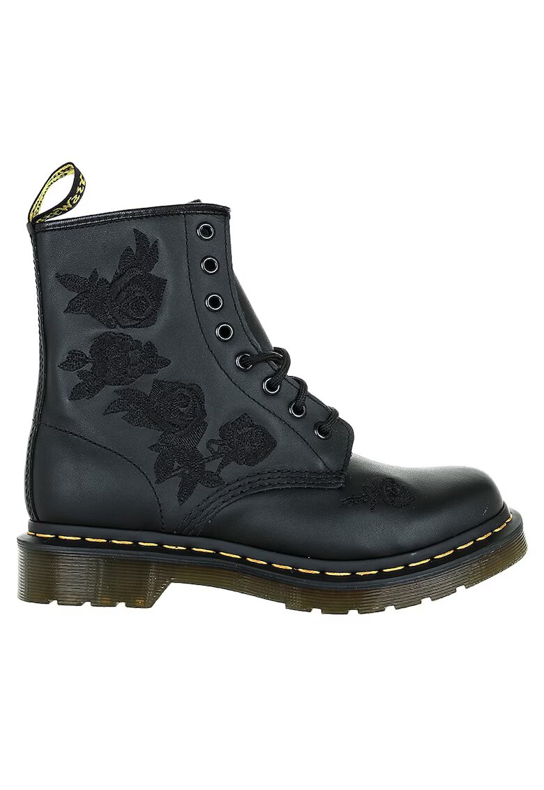 Dr Martens Ghete dama - - Piele - Negru 5 - Negru