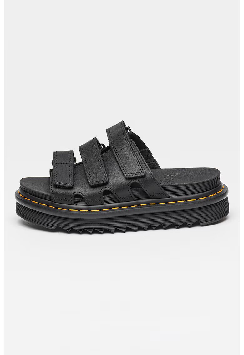 Dr Martens Papuci din piele Athena - Negru