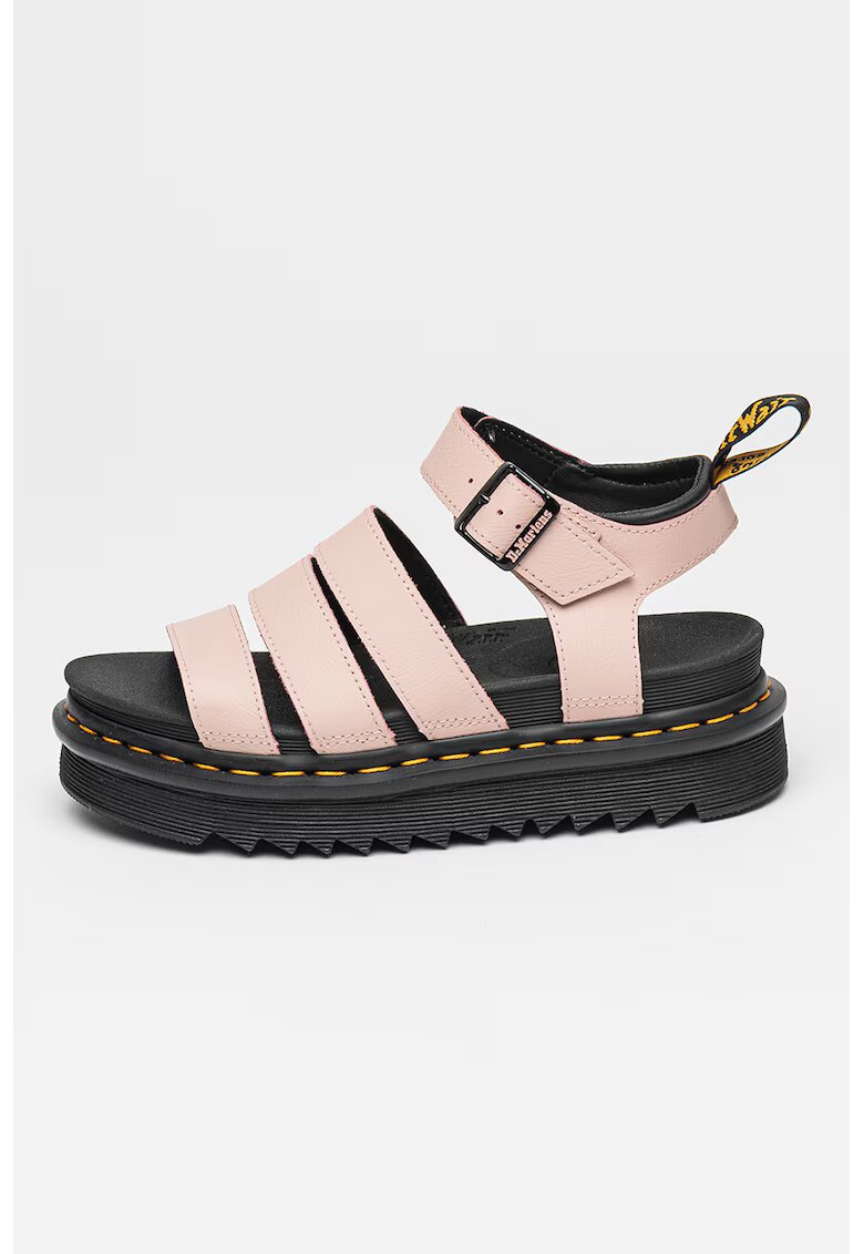 Dr Martens Sandale de piele Blair Athena - Roz deschis