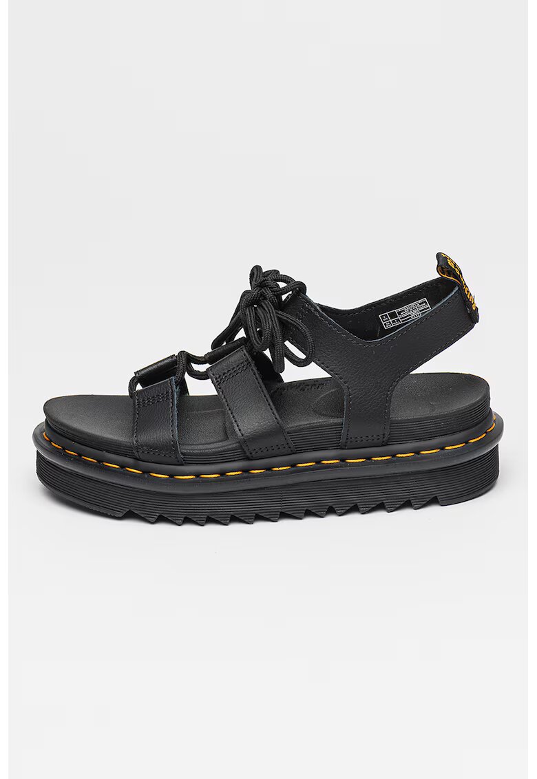 Dr Martens Sandale din piele Athena - Negru