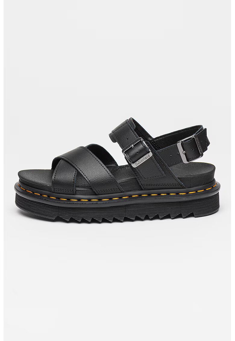 Dr Martens Sandale din piele Athena - Negru