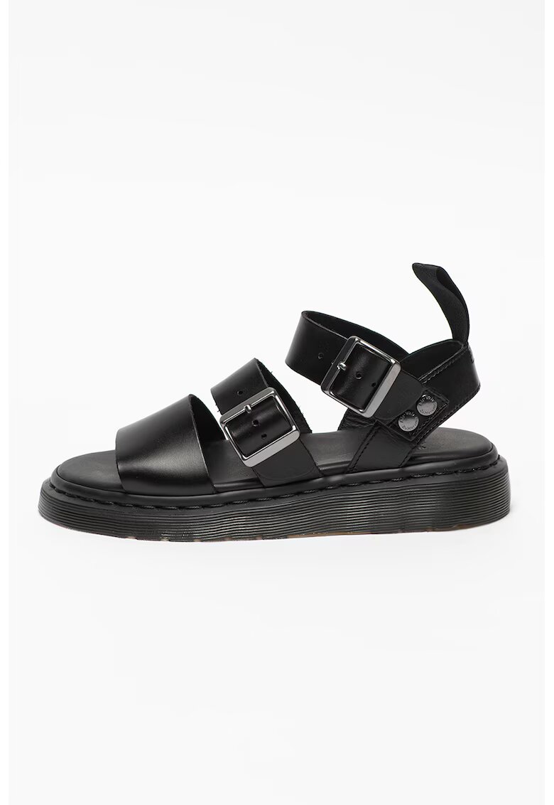 Dr Martens Sandale din piele Gryphon - Negru