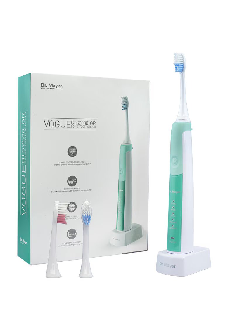 Dr. Mayer Periuta de dinti electrica sonica GTS2080 - Verde