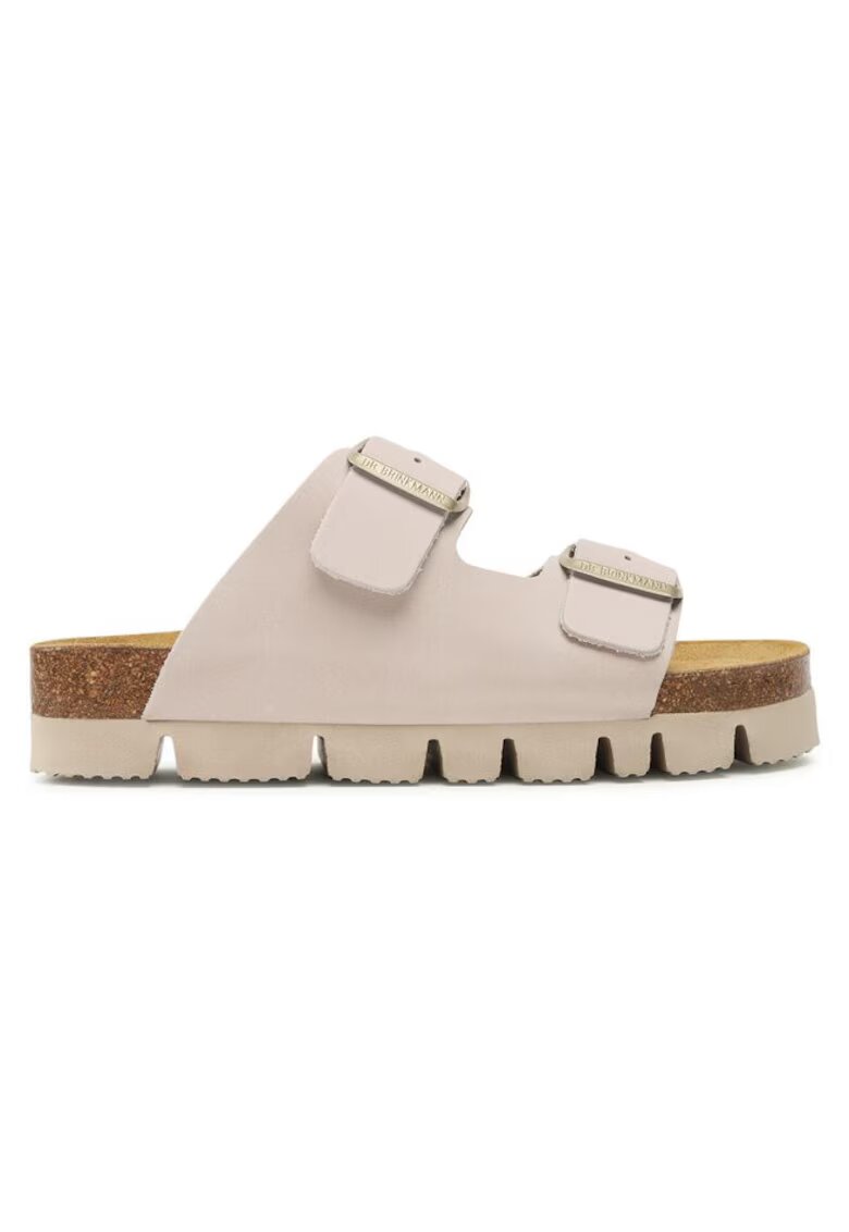 DrBrinkmann Sandale dama Brinkmann - 302052103 - Piele naturala/Piele nabuc - Ecru