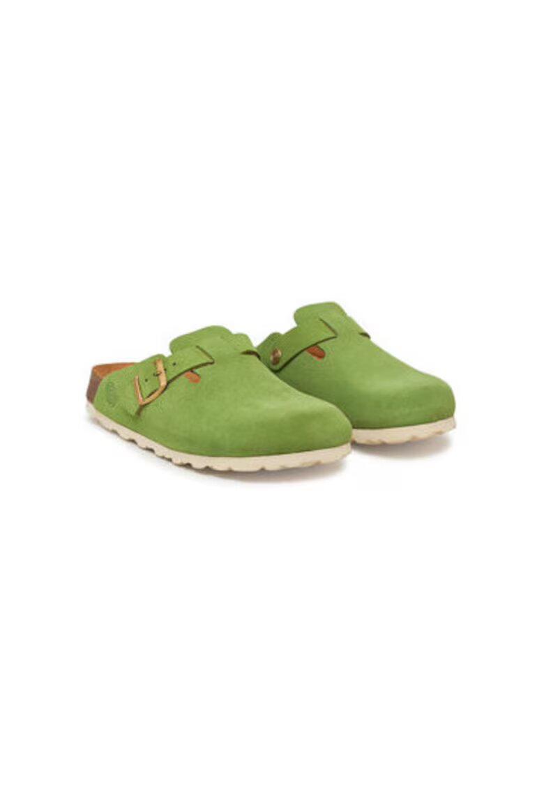 DrBrinkmann Slapi dama - 600154-71 - Piele naturala - Verde