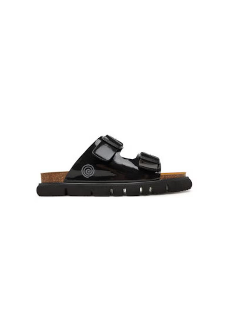 DrBrinkmann Slapi dama - 700699-01 - Piele ecologica - Negru