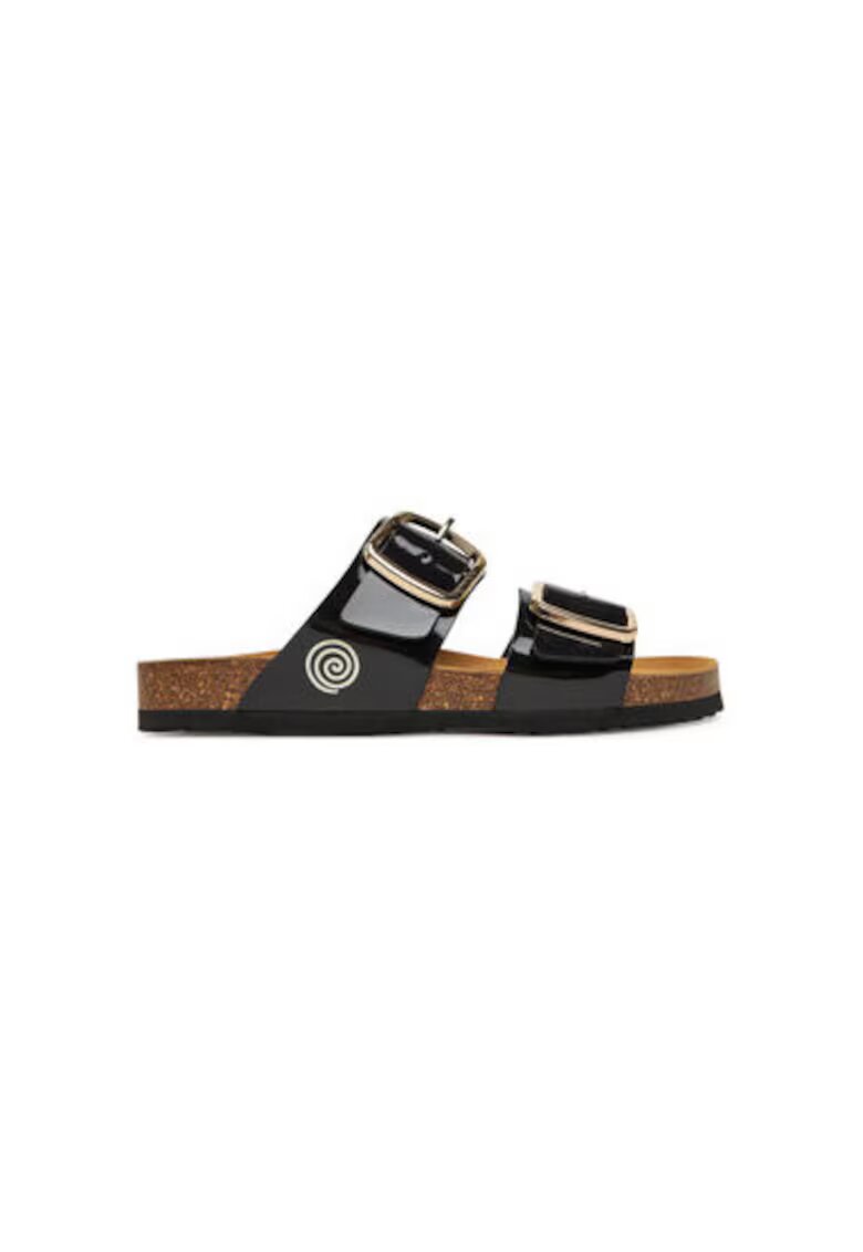 DrBrinkmann Slapi dama - 700717-01 - Piele ecologica - Negru