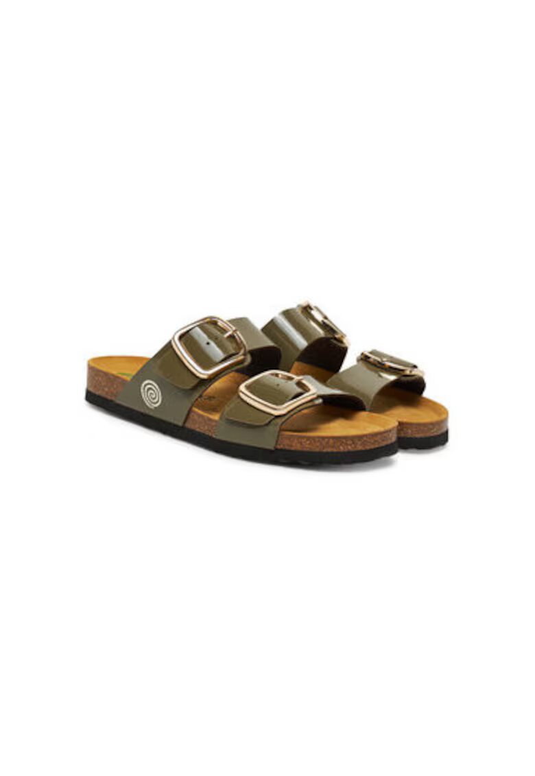 DrBrinkmann Slapi dama - 700717-07 - Piele ecologica - Verde