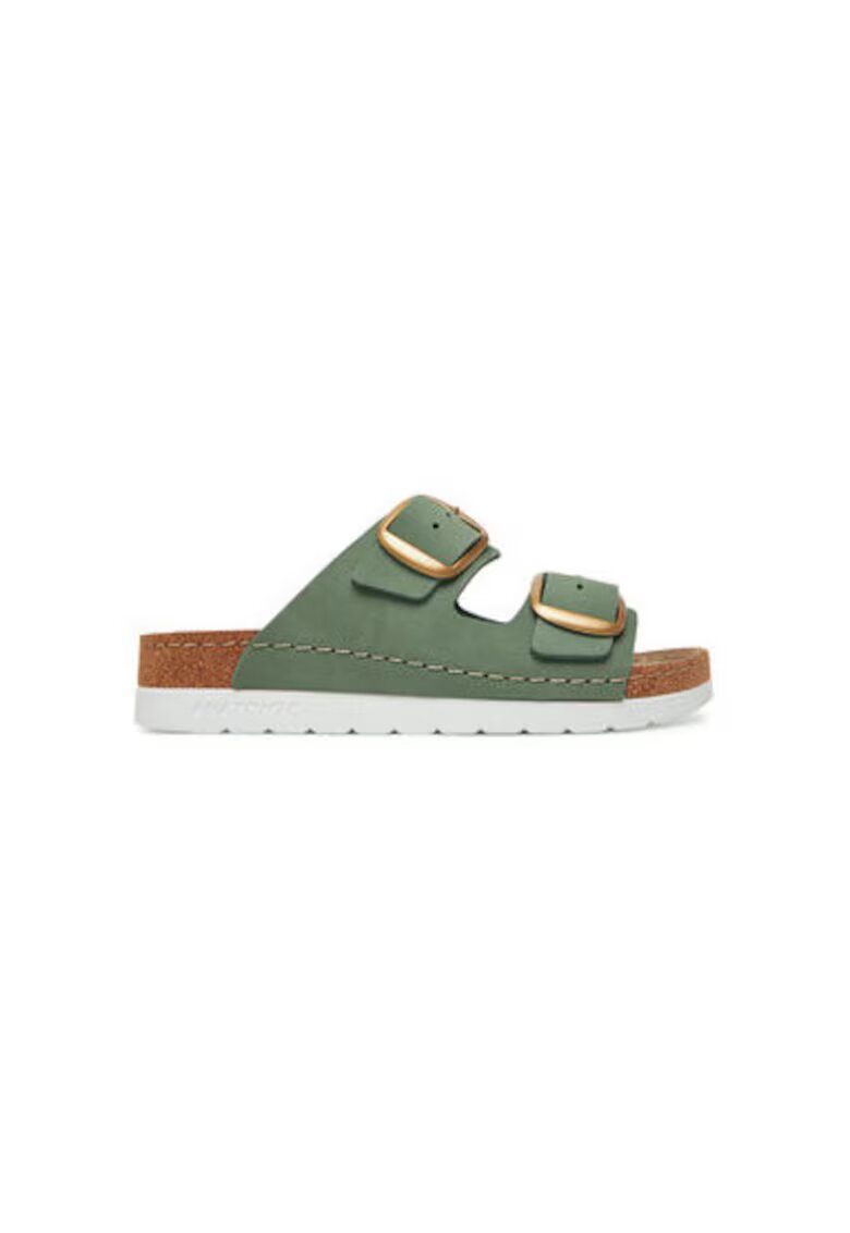 DrBrinkmann Slapi dama - 700741-07 - Piele naturala - Verde