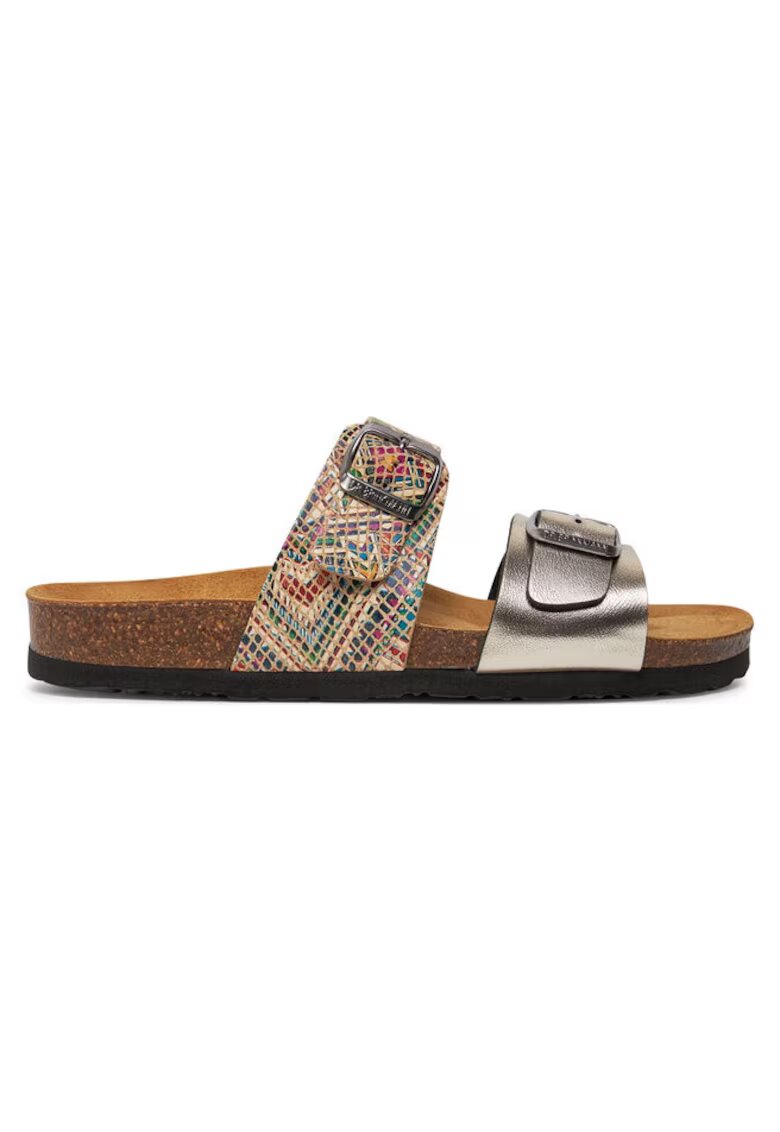 DrBrinkmann Slapi - papuci - saboti dama Brinkmann - 208346139 - Piele ecologica - Multicolor