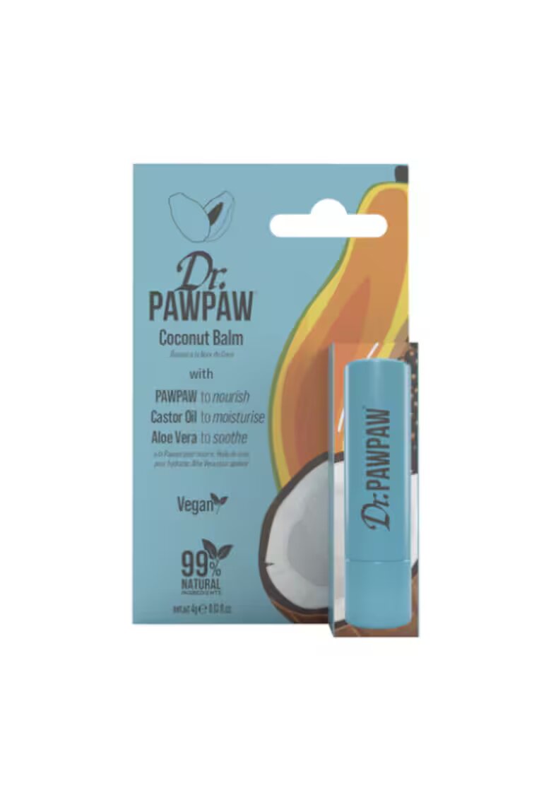 DrPawPaw Balsam de buze Dr PawPaw - aroma de cocos - vegan - 4g