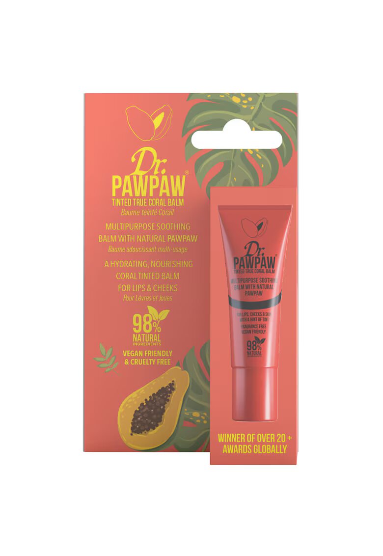DrPawPaw Balsam multifunctional vegan Dr PawPaw True Coral - 10 ml