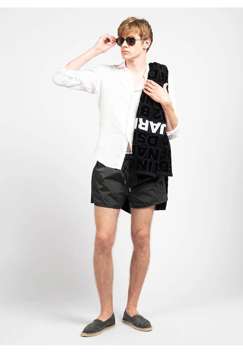 Dsquared2 Pantaloni scurti cu snur in talie Icon - 46
